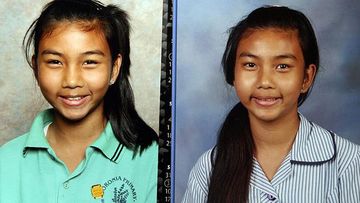 School pictures of missing Victorian teenager Siriyakorn 'Bung' Siriboon. (Supplied)
