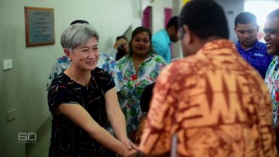 Penny Wong has made multiple trips to the Pacific since becoming foreign affairs minister. 