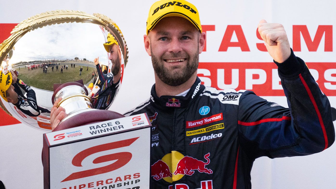 Shane Van Gisbergen equals most successful start to a Supercars season with sixth-straight win