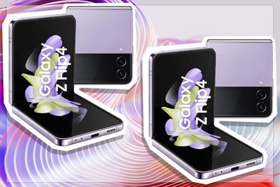 9PR: Samsung Galaxy Z Flip 4 5G, 256GB, Bora Purple
