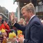 Dutch king beams broadly as he carries out 'royal first'