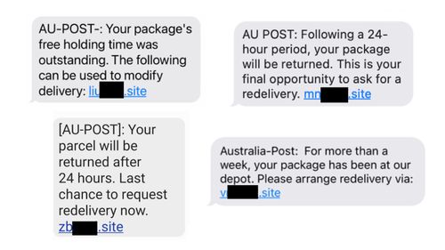Australia post warns against new text scam 