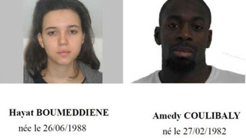 Amedy Coulibaly and Hayat Boumeddiene.