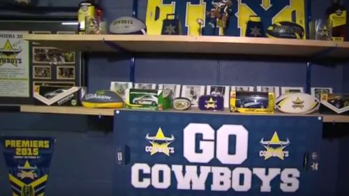 The Grand Final countdown is on for Cowboys fans in North Queensland. (9NEWS)