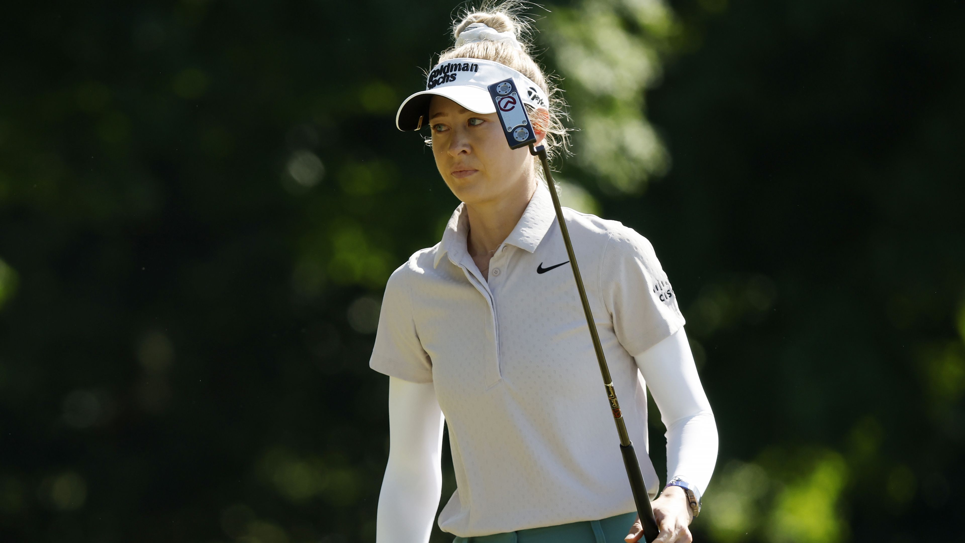 Nelly Korda of the United States at the US Open.