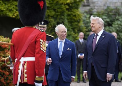 King Charles III and US President Donald Trump, 