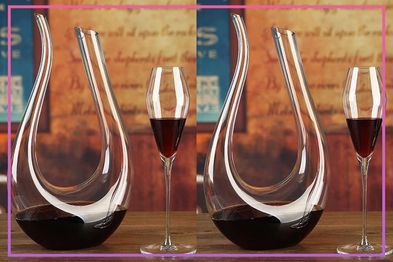 9PR: Ganeed U-Shaped Hand-Blown Lead-Free Crystal Glass Classic Red Wine