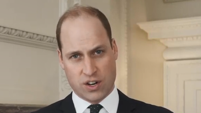 Prince William talks about coronavirus in a video shared on social media.