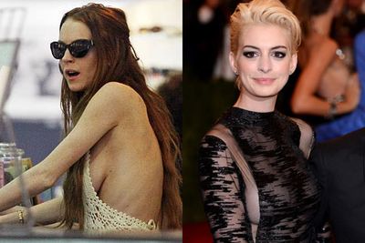<i>noun</i><br/>A hint of breast peeking out of the side of a dress or singlet. Celebrity red-carpet events are rife with this intriguing phenomenon. Famous proponents: Anne Hathaway, Lindsay Lohan, Tara Reid.<br/><br/>Images: Splash/Getty