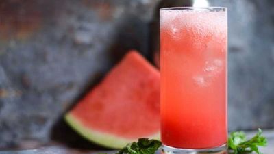 Tequila watermelon fizz