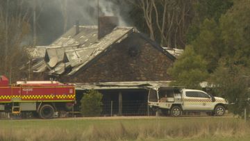 A woman aged 60 has been found dead after a house fire north of Melbourne.Victoria Police have launched an investigation after the discovery in the home in Goldie, in the Central Highlands and Goldfields region around an hour north of Melbourne.