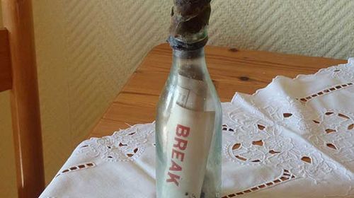 World's oldest message in a bottle washes up