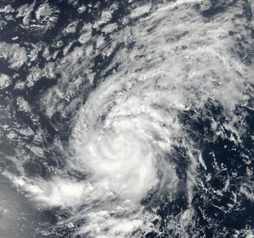 A NASA polar satellite took this image of the centre of Hurricane Irma in the Atlantic Ocean. (Photo: AP).