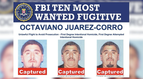 Fugitive on 'Most Wanted' list caught after almost 16 years on the run