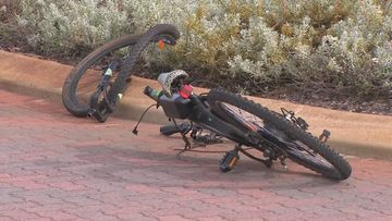 A 16-year-old boy is in hospital after he crashed his electric bike into a car in WA. He was not wearing a helmet.