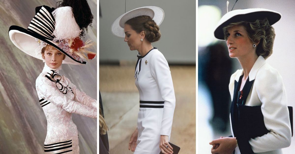 Kate Middleton's Trooping the Colour 2024 outfit compared to Audrey ...