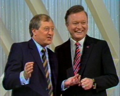 Bert Newton and Graham Kennedy on Graham Kennedy's Channel 9 Show.