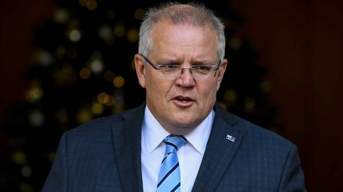 Scott Morrison has announced four government departments will be axed.