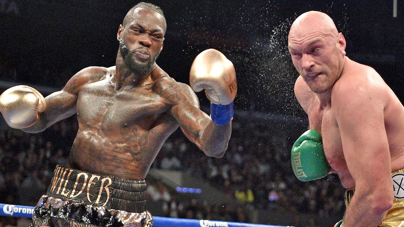 Deontay Wilder says he broke his arm before Tyson Fury bout
