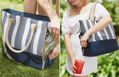 Aldi wine cooler tote bag