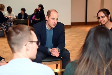 Prince William, Duke of Cambridge during a visit BAFTA in London