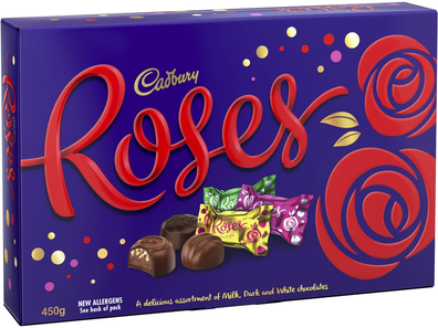 Cadbury Roses variety box of chocolates