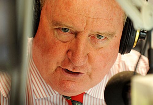 Alan Jones in studio (AAP)