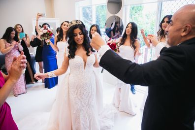 My Wedding Day: Priest arrives 45 minutes late to Lebanese Italian wedding