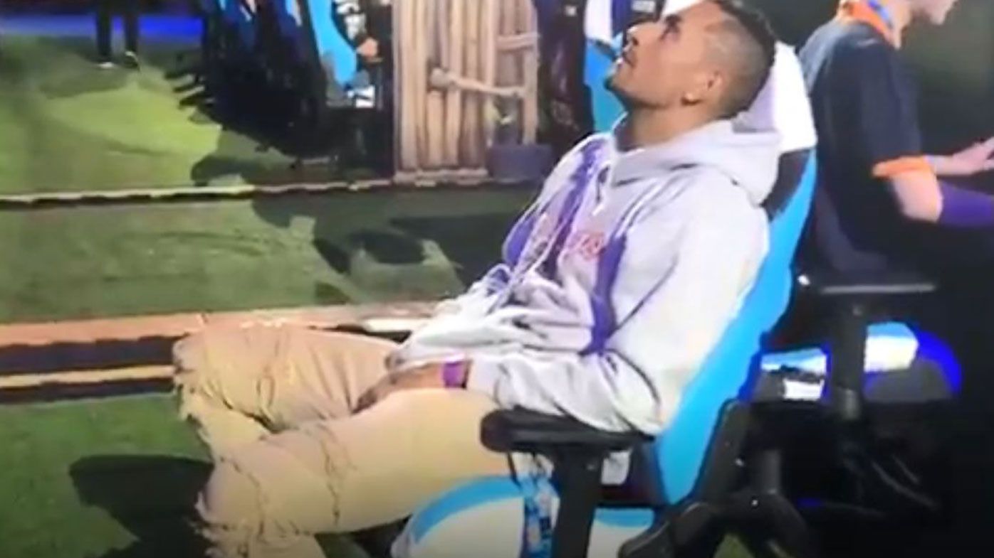 Nick Kyrgios spotted at Australian Open Fortnite Pro-Am