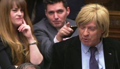  'It's a wig' said MP Huw Merriman