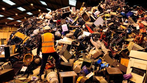 Study finds dramatic increase in amount of e-waste discarded across Asia
