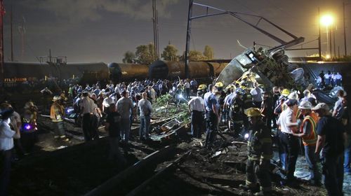 US train 'accelerating' before fatal crash