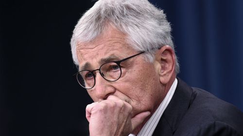 Former US defence secretary Chuck Hagel. (AAP)