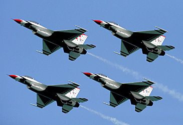 The Thunderbirds are part of which nation's air force?