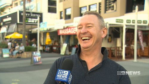 Steve Titmus describes the moment his daughter told him he was embarassing. (9NEWS)