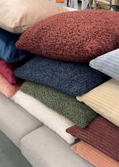 Bunnings winter homewares 2025 cushions
