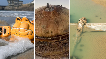 Strangest items to wash up on the beach