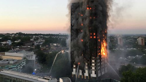 The investigation was prompted by the Grenfell Tower disaster, when 80 died. Picture: AAP