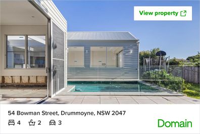 Drummoyne Sydney real estate auction sale house reno