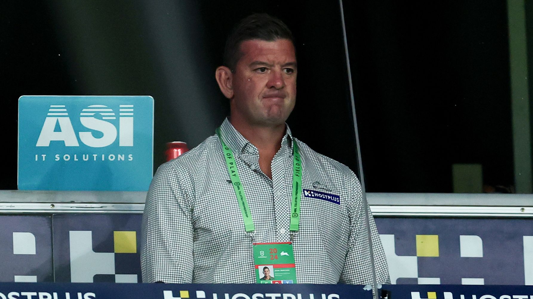 Rabbitohs coach, Jason Demetriou.