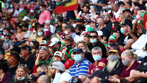 Deputy Premier Steven Miles has said he is happy with the level of compliance with mask rules at last night's NRL Grand Final. 