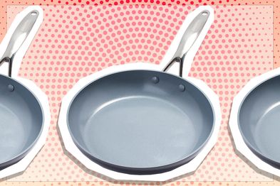 9PR: GreenPan Valencia Pro Hard Anodized Healthy Ceramic Nonstick Frying Pan, 30cm, Grey