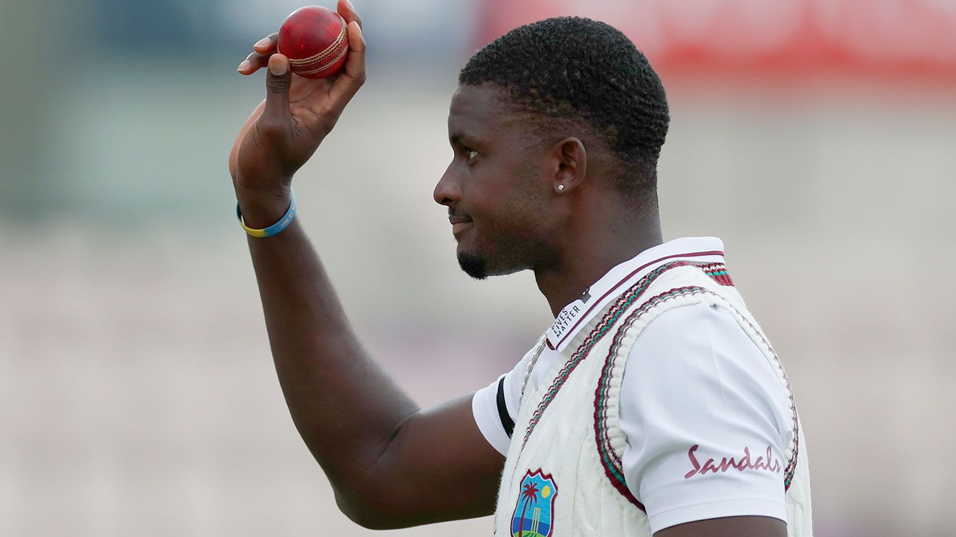 Jason Holder took six wickets in the first Test against England.