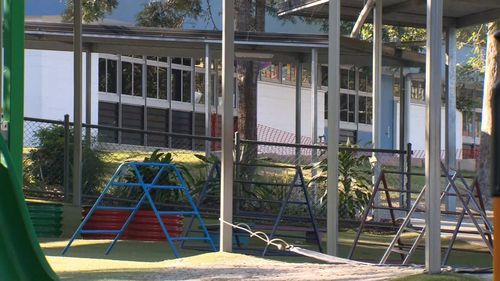 Middle Park State School operated with a skeleton staff today.