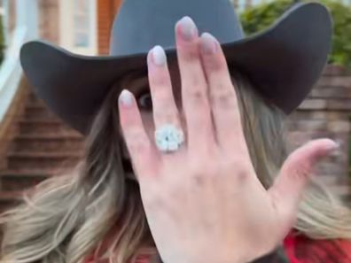 Lainey Wilson engagement ring