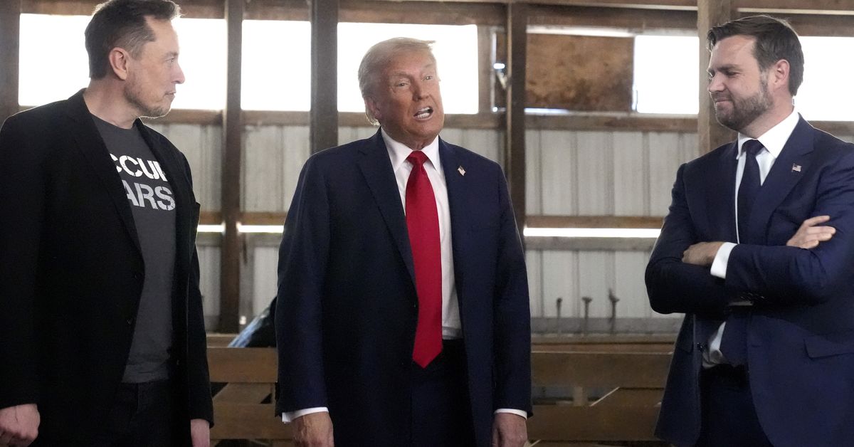 Vance says Musk making a 'huge mistake' in going after Trump