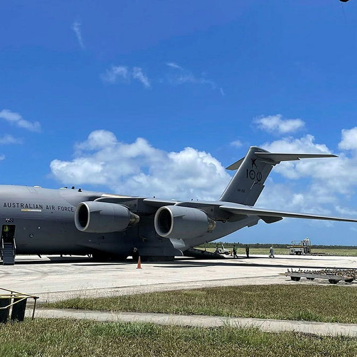 Tonga Volcano Updates: Australian Aid Flight Arrives In Tonga As  International Communication Restored