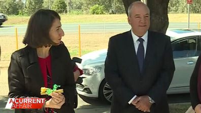 Gladys Berejiklian and former Wagga Wagga Liberal MP Daryl Maguire.