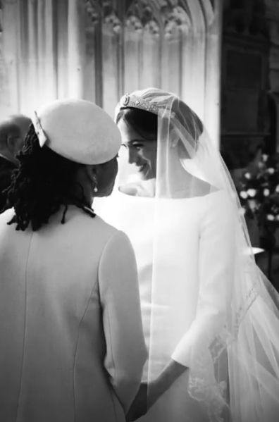 Meghan Harry unseen wedding photos first anniversary