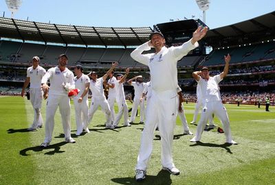 Australia were blown away for 98 in barely three hours in Melbourne in 2010.